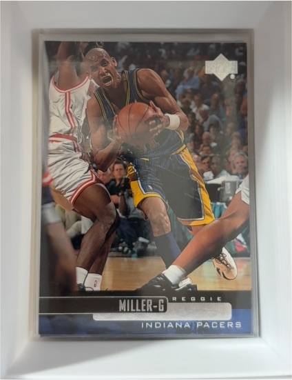 1999-00 Upper Deck #48 Reggie Miller — front