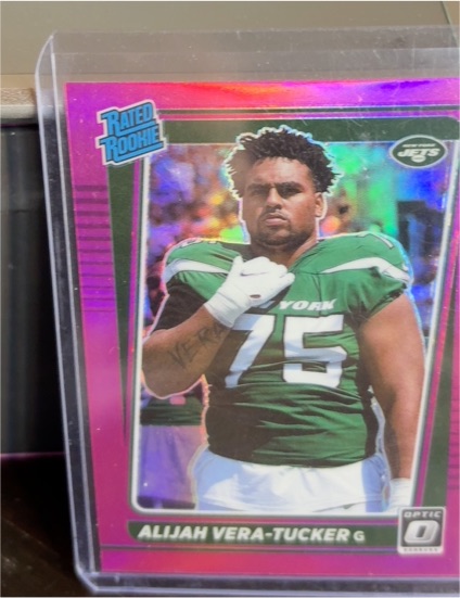 2021 Panini Donruss Optic #264 Alijah Vera-Tucker — front