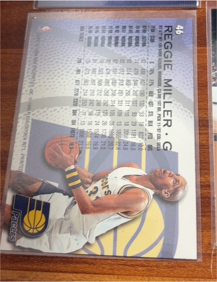1993-94 Skybox Premium #85 Reggie Miller — front