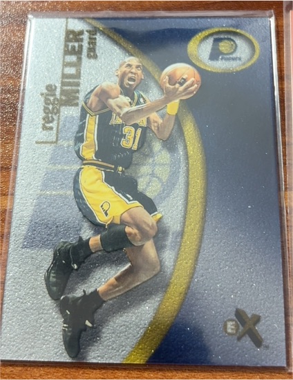 2000-01 Skybox E-X #32 Reggie Miller — front
