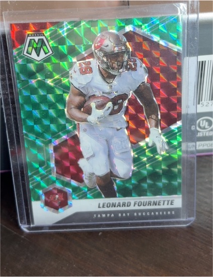 2021 Panini Mosaic #187 Leonard Fournette — front