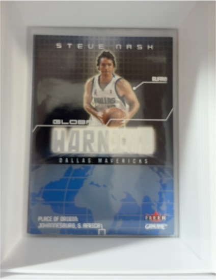 2002-03 Fleer Genuine Global Warning #GW6 Steve Nash — front