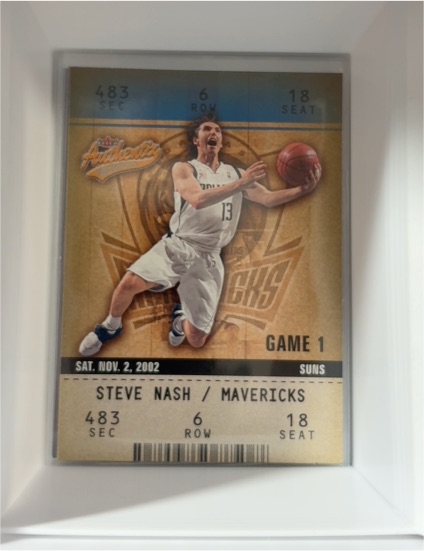 2002-03 Fleer Authentix #52 Steve Nash — front