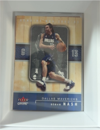 2001-02 Fleer Genuine #13 Steve Nash — front