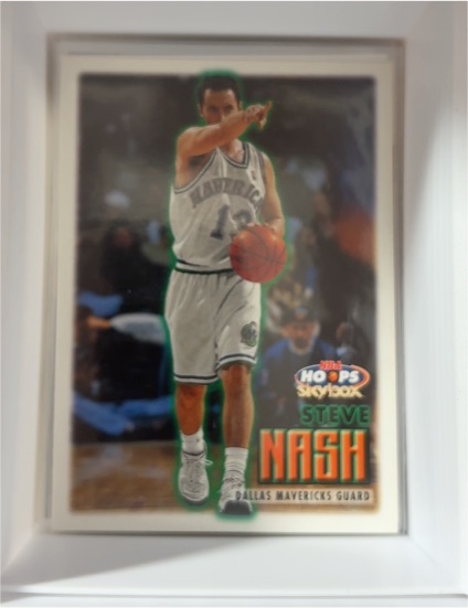 1999-00 Skybox NBA Hoops #108 Steve Nash Dallas Mavericks — front