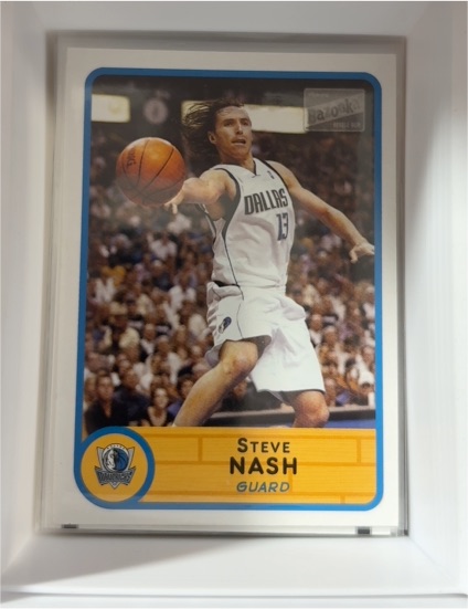 2003-04 Topps Bazooka #72A Steve Nash — front