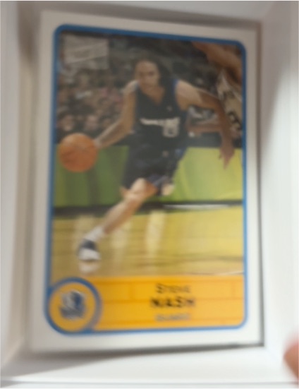 2003-04 Bazooka #72A Steve Nash — front