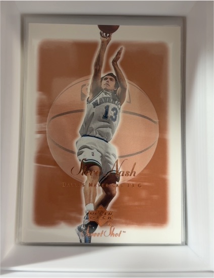 2001-02 Upper Deck Sweet Shot #18 Steve Nash — front