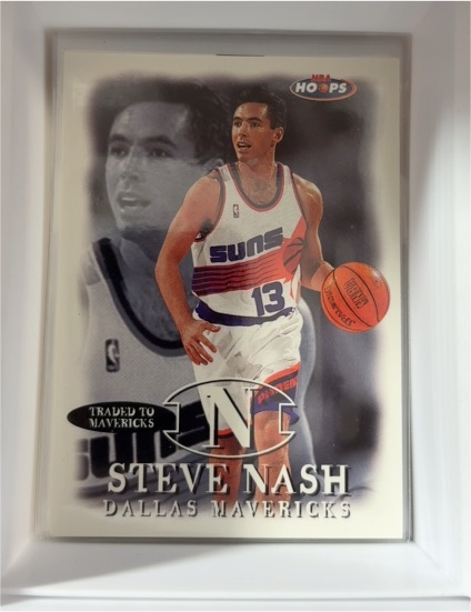 1998-99 NBA Hoops #51 Steve Nash Dallas Mavericks — front