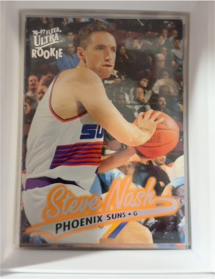 1996-97 Fleer Ultra #87 Steve Nash Rookie — front