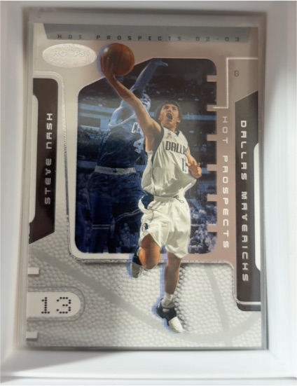 2002-03 Hoops Hot Prospects #11 Steve Nash — front