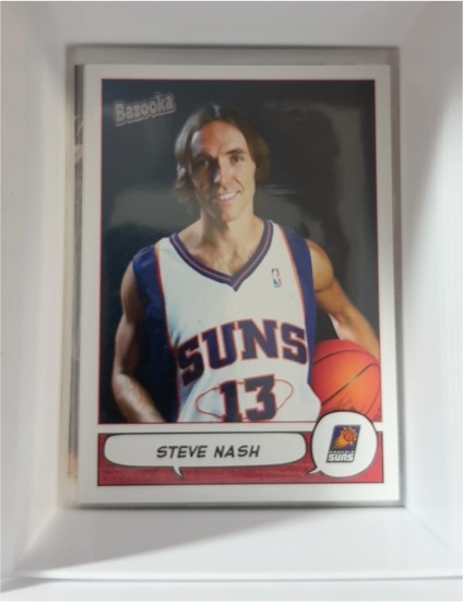 2004-05 Topps Bazooka #12 Steve Nash — front