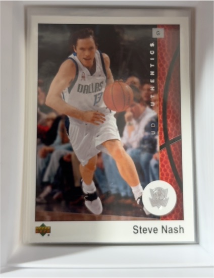 2002-03 Upper Deck UD Authentics #15 Steve Nash — front