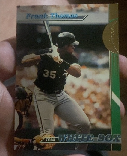1993 Topps Stadium Club #1 Frank Thomas — front
