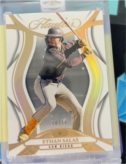 2024 Panini Flawless #10 Ethan Salas — front