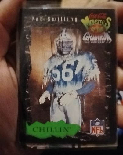 1994 Classic Pro Line Coca-Cola Monsters of the Gridiron #10 Pat Swilling — front