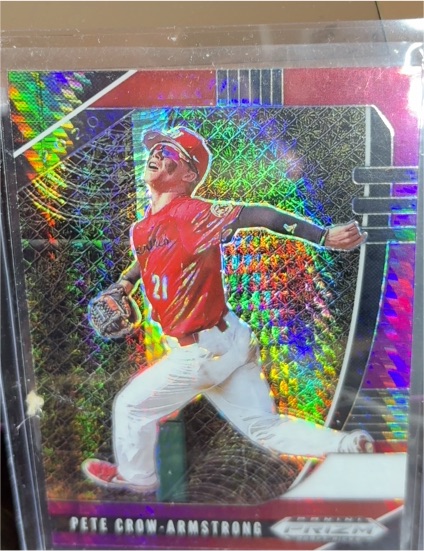 2020 Panini Prizm Draft Picks #PDP19 Pete Crow-Armstrong — front