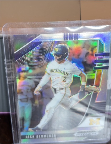 2020 Panini Prizm Draft Picks #PDP140 Jack Blomgren — front
