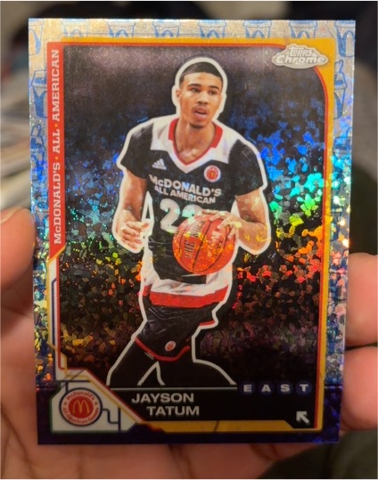 2025 Topps Chrome McDonald's All American #78 Jayson Tatum East — front