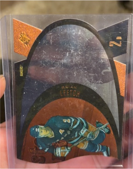 1997-98 Upper Deck SPx #33 Brian Leetch — front