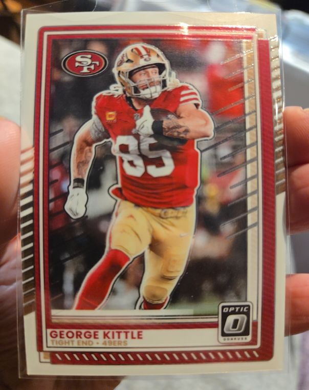 2025 Panini Donruss Optic #48 George Kittle — front