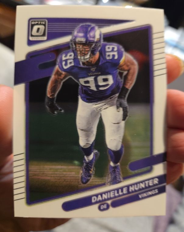 2021 Panini Donruss Optic #99 Danielle Hunter — front