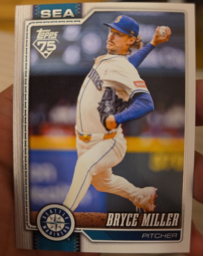 2026 Topps #331 Bryce Miller — front