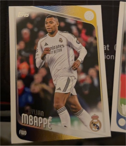 2025-26 Topps UEFA Club Competitions #112 Kylian Mbappé — front
