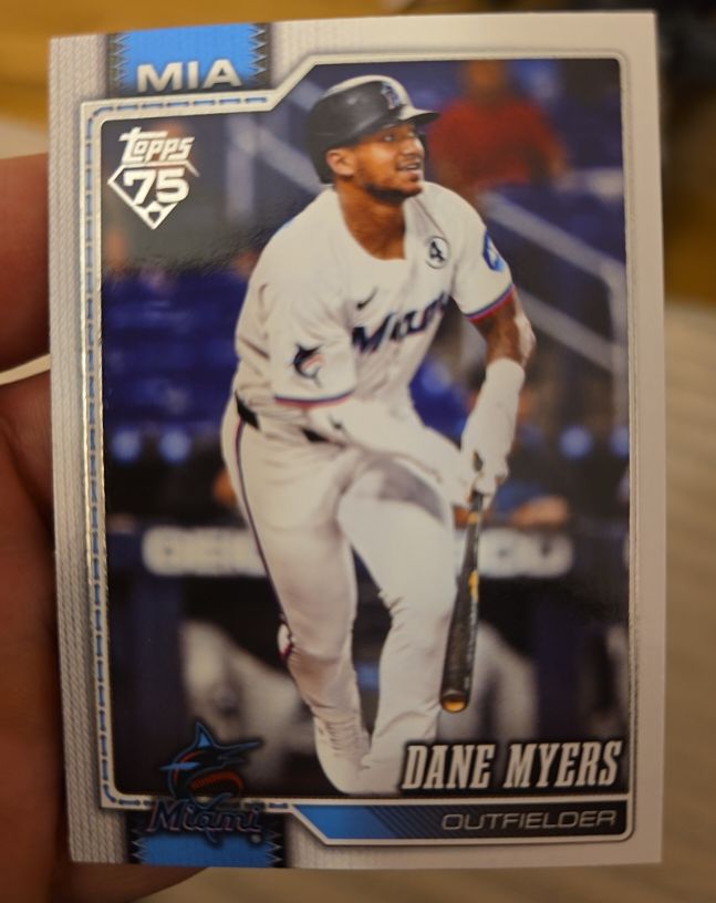 2026 Topps Series 1 #279 Dane Myers — front