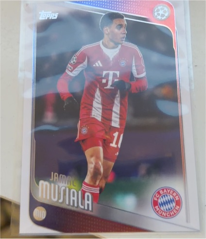 2025-26 Topps UEFA Club Competitions #130 Jamal Musiala FC Bayern München — front