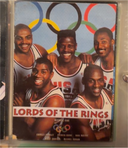 1992 Dream Team USA Lords of the Rings — front