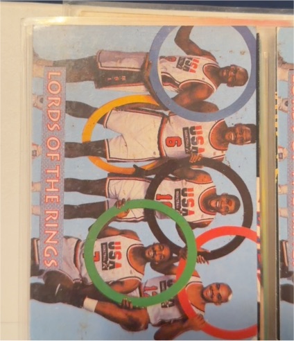 1992 Dream Team USA Lords Of The Rings — front