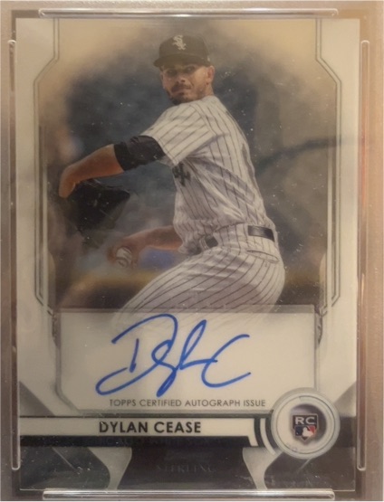 2020 Bowman Sterling #BSRA-DC Dylan Cease — front