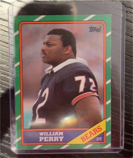 1986 Topps #20 William Perry — front