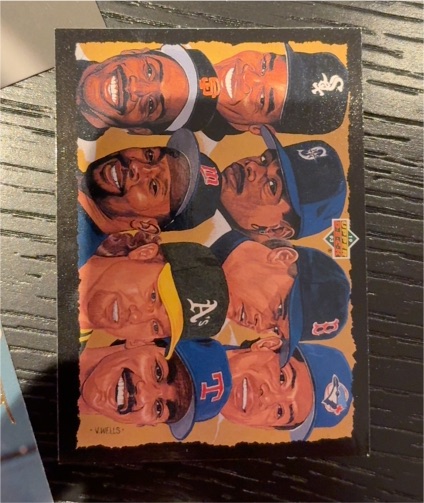 1993 Upper Deck #63 Future Heroes Ken Griffey Jr. Frank Thomas Barry Bonds — front