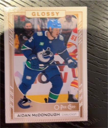 2023-24 Upper Deck O-Pee-Chee Glossy #R-13 Aidan McDonough — front