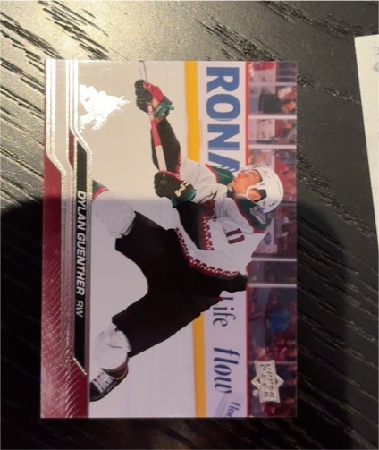 2023-24 Upper Deck Series 1 #6 Dylan Guenther — front
