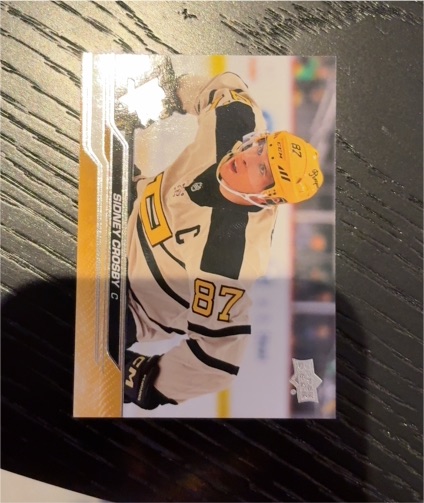 2020-21 Upper Deck #391 Sidney Crosby — front