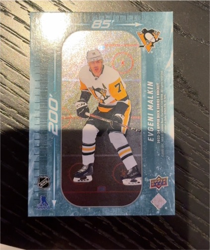 2023-24 Upper Deck Series 1 200' x 85' #DM-48 Evgeni Malkin — front