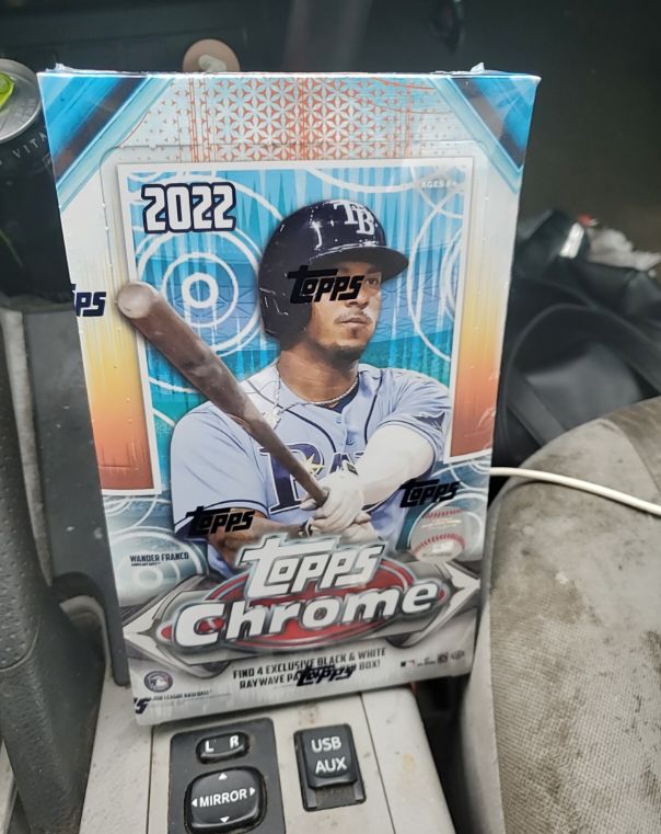 2022 Topps Chrome Wander Franco — front