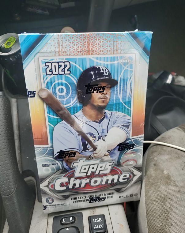 2022 Topps Chrome Wander Franco — front