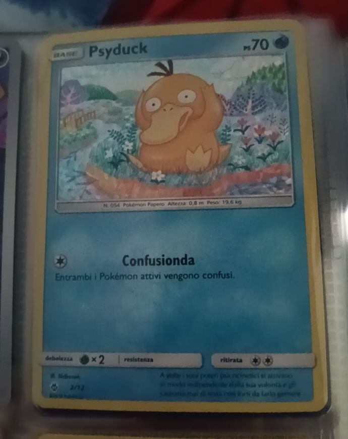 2017 Pokémon Sun & Moon #28 Psyduck — front
