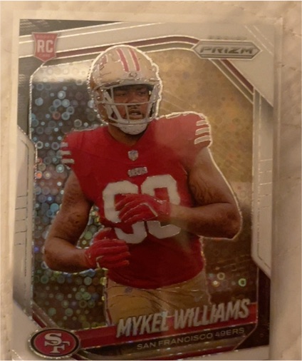 2025 Panini Prizm #304 Mykel Williams — front