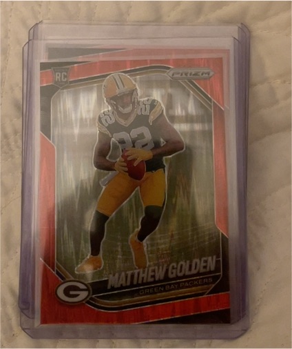 2025 Panini Prizm #326 Matthew Golden — front