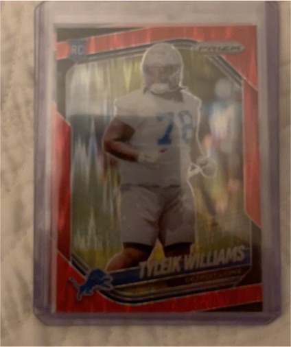 2025 Panini Prizm #328 Tyleik Williams — front