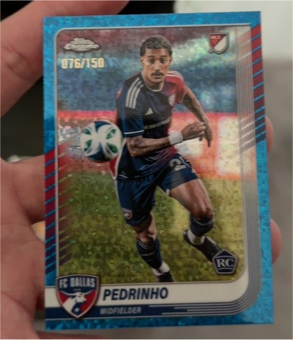 2025 Topps Chrome MLS #148 Pedrinho — front