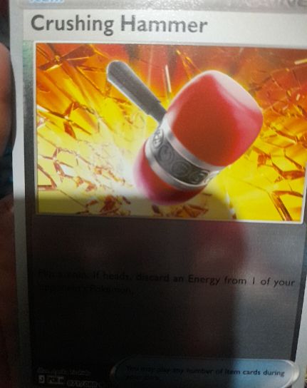 2022 Pokémon SV01: Scarlet & Violet Base Set #168 Crushing Hammer — front
