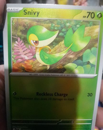 2016 Pokémon ME03 #004 Snivy — front