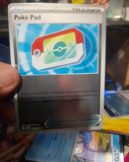 Pokémon TCG 2023 #198 Poké Pad — front