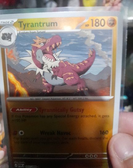 2023 Pokémon TCG Perfect Order #045 Tyrantrum — front